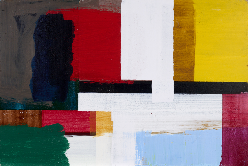 Gemälde: Körper im Rot